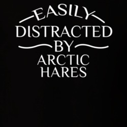 Easily Distracted By Arctic Hares Funny Animal Lovers T Shirt 36293945