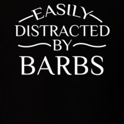 Easily Distracted By Barbs Funny Animal Lovers T Shirt 36293975