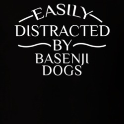 Easily Distracted By Basenji Dogs Funny Animal Lovers T Shirt 36293979