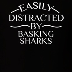 Easily Distracted By Basking Sharks Funny Animal Lovers T Shirt 36293980