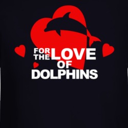 For The Love Of Dolphins Cute Animal Lovers Long Sleeve 36421920