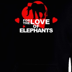 For The Love Of Elephants Cute Animal Lovers Hoodie 36421932
