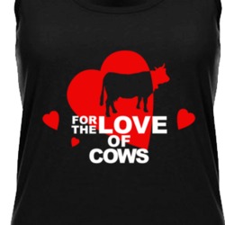 For The Love Of Cows Cute Animal Lovers Womens Tanktop 36421937