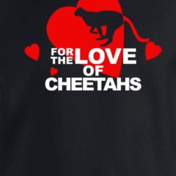 For The Love Of Cheetahs Cute Animal Lovers Crewneck Sweatshirt 36421946