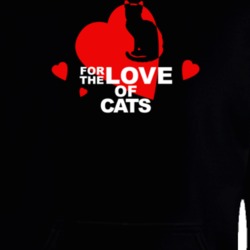 For The Love Of Cats Cute Animal Lovers Hoodie 36421948