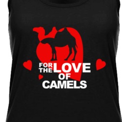For The Love Of Camels Cute Animal Lovers Womens Tanktop 36421957