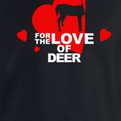 For The Love Of Deer Cute Animal Lovers Crewneck Sweatshirt 36421961