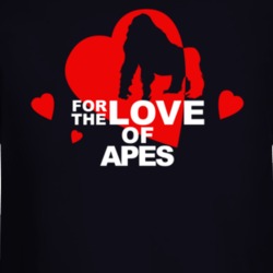For The Love Of Apes Cute Animal Lovers Long Sleeve 36421970
