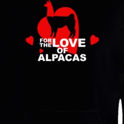 For The Love Of Alpacas Cute Animal Lovers Hoodie 36421995