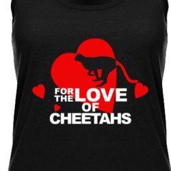 For The Love Of Cheetahs Cute Animal Lovers Womens Tanktop 36422001
