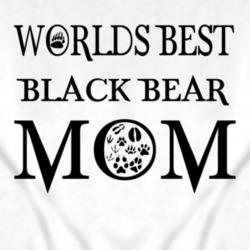 Black Bear Worlds Best Mom Animal T Shirt 3744651