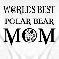Polar Bear Worlds Best Mom Animal T Shirt 3744683