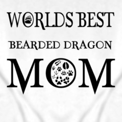 Bearded Dragon Worlds Best Mom Animal T Shirt 3745175