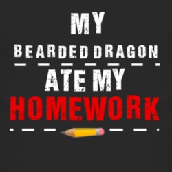 My Bearded Dragon Ate My Homework Funny T Shirt 4217870