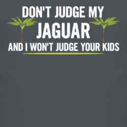 Dont Judge My Jaguar And I Wont Judge Your Kids Funny T Shirt 4219566