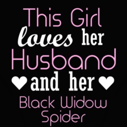 This Girl Loves Her Black Widow Spider Funny Animal T Shirt 4251848