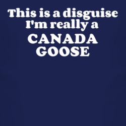 This Is A Disguise Im Really A Canada Goose Funny Animal T Shirt 4450767