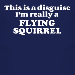 This Is A Disguise Im Really A Flying Squirrel Funny Animal T Shirt 4451305