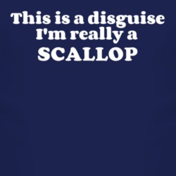 This Is A Disguise Im Really A Scallop Funny Animal T Shirt 4452492