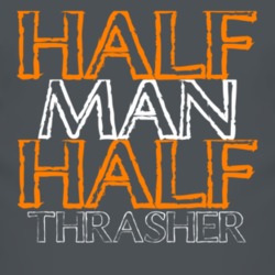 Half Man Half Thrasher Funny Animal T Shirt 4452546