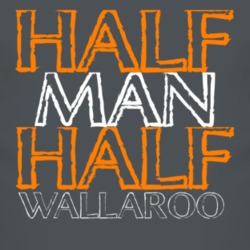 Half Man Half Wallaroo Funny Animal T Shirt 4452742