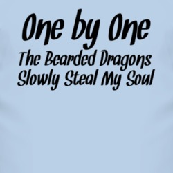 One By One Bearded Dragons Steal My Soul Funny Animal T Shirt 4453309