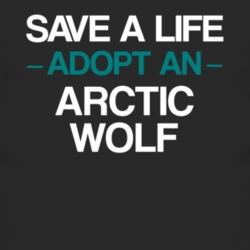 Arctic Wolf Save A Life Adopt An Animal T Shirt 4824254