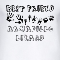 Armadillo Lizard Best Friend Animal T Shirt 4887672