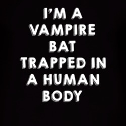Vampire Bat Trapped In A Human Body Animal T Shirt 4900295