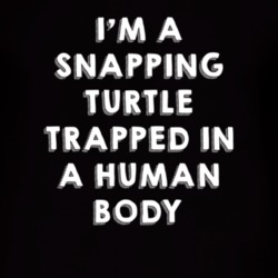 Snapping Turtle Trapped In A Human Body Animal T Shirt 4900912