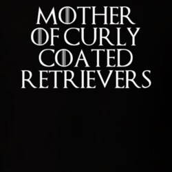 Mother Of Curly Coated Retrievers Game Of Thrones T Shirt 7089673