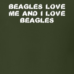 Beagles Love Me Animal Lover T Shirt 9623600