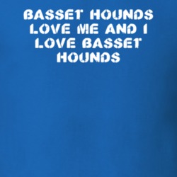 Basset Hounds Love Me Animal Lover T Shirt 9624556