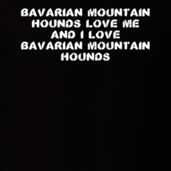 Bavarian Mountain Hounds Love Me Animal Lover T Shirt 9625539