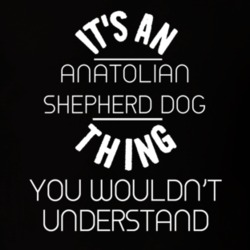 Its An Anatolian Shepherd Dog Thing Funny Pupular Zoo Animal T Shirt 9628440