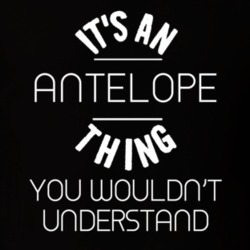 Its An Antelope Thing Funny Pupular Zoo Animal T Shirt 9628466