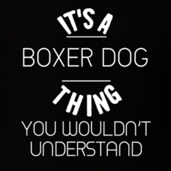 Its A Boxer Dog Thing Funny Pupular Zoo Animal T Shirt 9628504